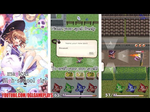 A magical high school girl Gameplay (Android iOS)