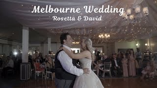 Melbourne Wedding Video -Maison Function Centre Wedding-Rosetta & David (Highlight Reel)