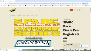 SPARC Championship Series Pre-Registration Process