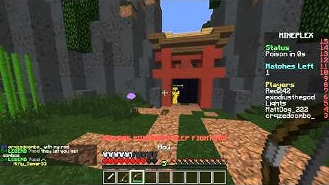 Minecraft - Mineplex Kill Aura/Forcefield Hacker? Report #4 - exodiusthegod