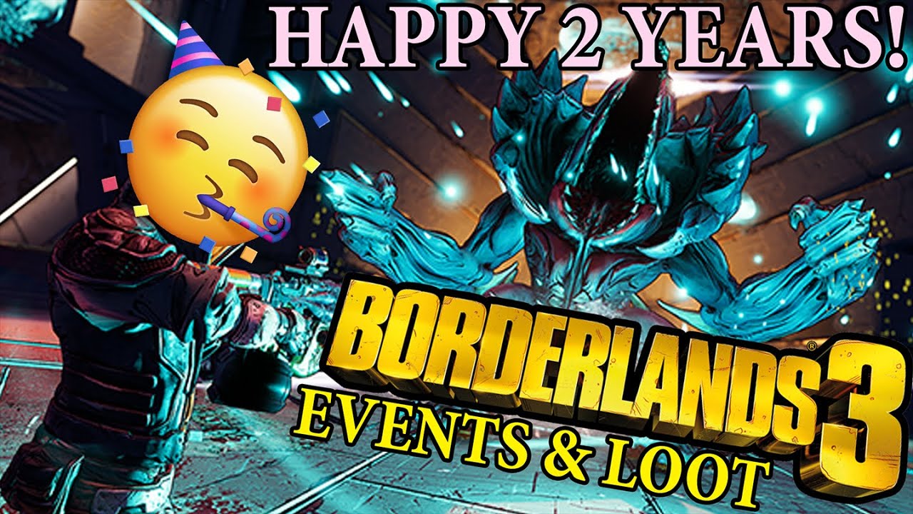 Borderlands 3 Two Year Anniversary Celebrations
