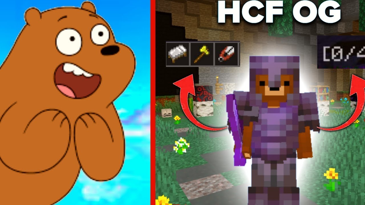 Así Era JUGAR Minecraft HCF OG Bedrock 💫