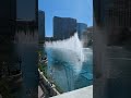 fountains at the Bellagio Hotel in Las Vegas. March 2024