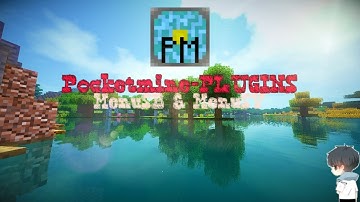Pocketmine-Plugins #3 : MenuServer & SkyBlockUI [Free Dowload] !