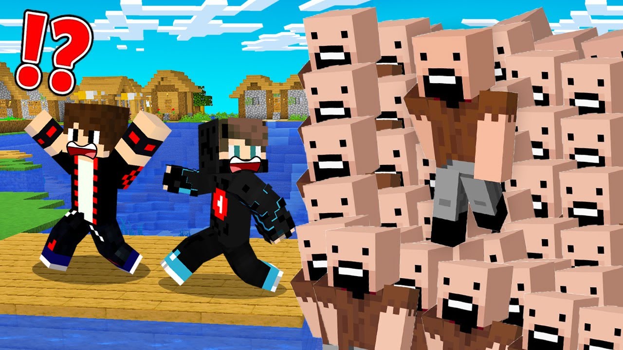 ماين كرافت : حاولت أهرب من تسونامـي نوتش الخطير ولكن صارت كارثة !!؟ 🔥😱