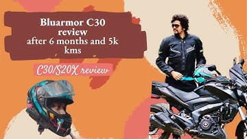 Bluarmor c30 Long term honest ownership review | Comparison with TVS S20X