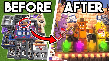 FNAF 1 Speedbuild & Map Tour in Minecraft! (Management Wanted)