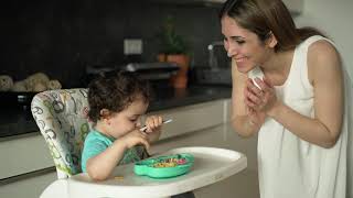 Baby Silicon Plate   Amazon product video