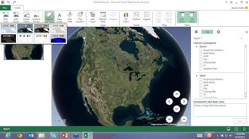 Touring your Data with Power Map