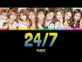 TWICE 24 7 Colour Coded Lyrics Han Rom Eng mp3