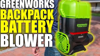 Should You Buy a Battery Backpack Blower? Greenworks BB361 Review