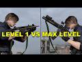 Resident Evil Requiem - All Submachine Gun Weapon Damage Comparison (LEVEL 1 VS MAX LEVEL)