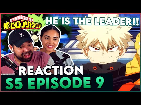 BAKUGO IS INSANE! - My Hero Academia Season 5 Episode 9 Reaction