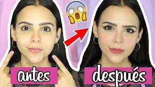 ¡MIRA EL ANTES Y DESPUÉS DE UN MAQUILLAJE QUE RESALTA TU CARITA! (FÁCIL Y NATURAL) ♥ Yuya