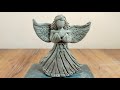 Clay doll making | how to make a doll with clay | angel making #doll #clayart #angel