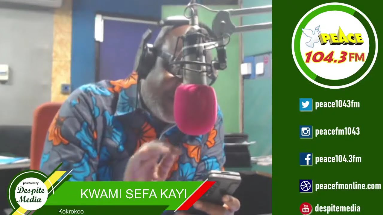 Kokrokoo Discussion Segment On Peace 104.3 FM (28/05/2024)