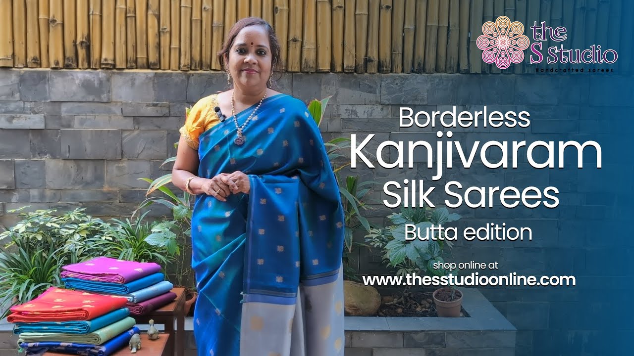 Borderless Kanjivaram Silk Sarees | Pure Silk Sarees | Price ₹23,000–₹27,000 #kanchipattusarees 