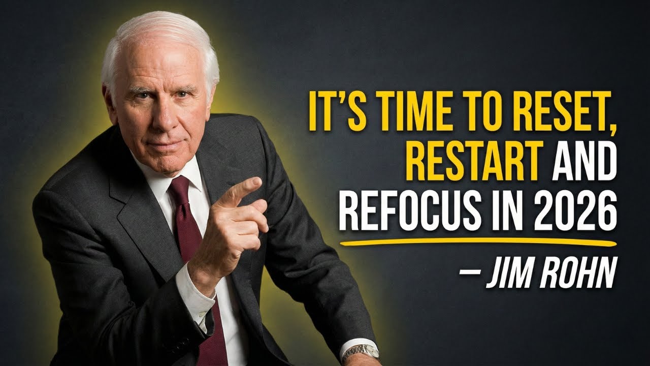 IT'S TIME TO RESET, RESTART AND REFOCUS IN 2026 | Jim Rohn Powerful Motivation