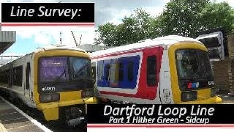 Dartford Loop Line Part 1 - Hither Green to Sidcup (Line Survey)