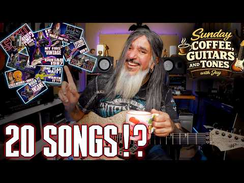 20 Songs In 10 Weeks… Something Changed | Sunday Coffee, Guitars and Tones