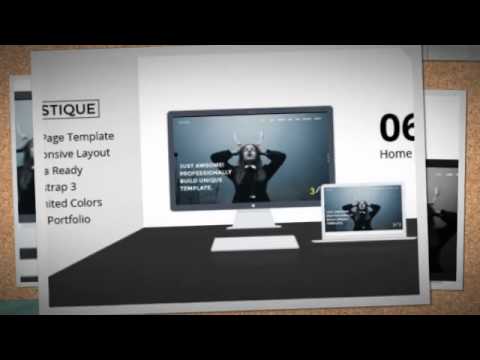 Mystique – Creative One Page/Multipage Theme + Download - YouTube