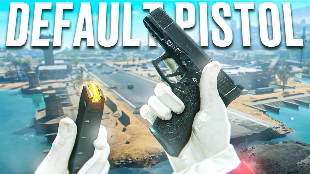 How I won a Warzone solos game only using the Starting Pistol. YouTube