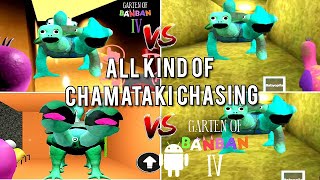 😍ALL KinD of Chamataki.Chasing in Garten of BanBan 4 Mobile EDition Android iOs Gameplay Walkthrough