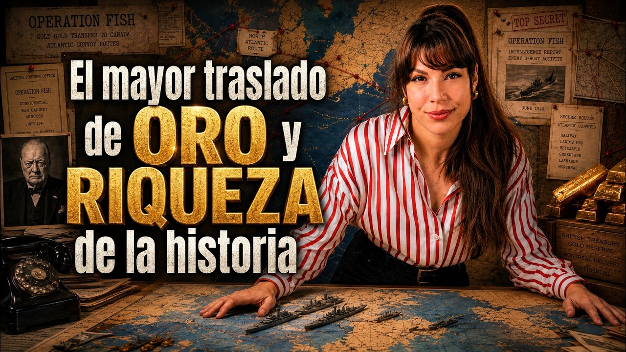 El mayor traslado de ORO de la Historia: 1.500 toneladas | OPERACIÓN FISH (Parte 1)