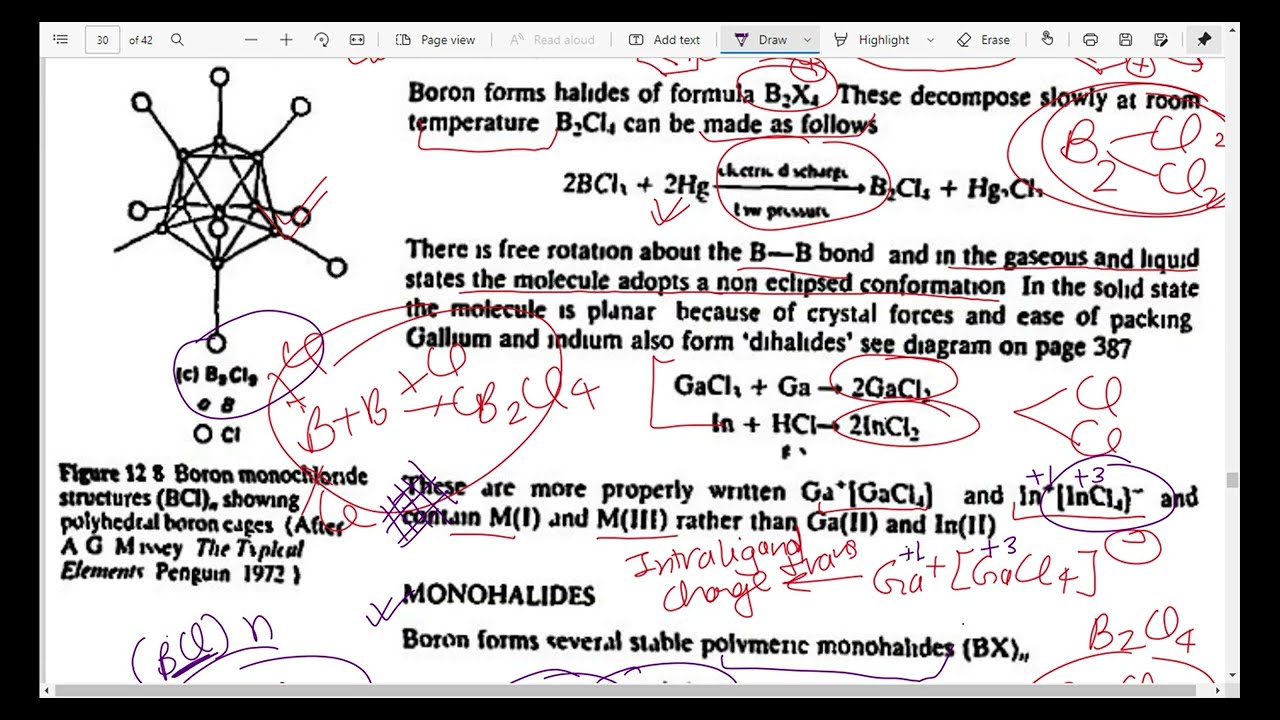 Jd lee consice inorganic chemistry p block elements group 13 book