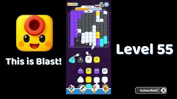 This is Blast Level 55 Walkthrough | Powerful Puzzle Blast Game 💥 | Go Answer