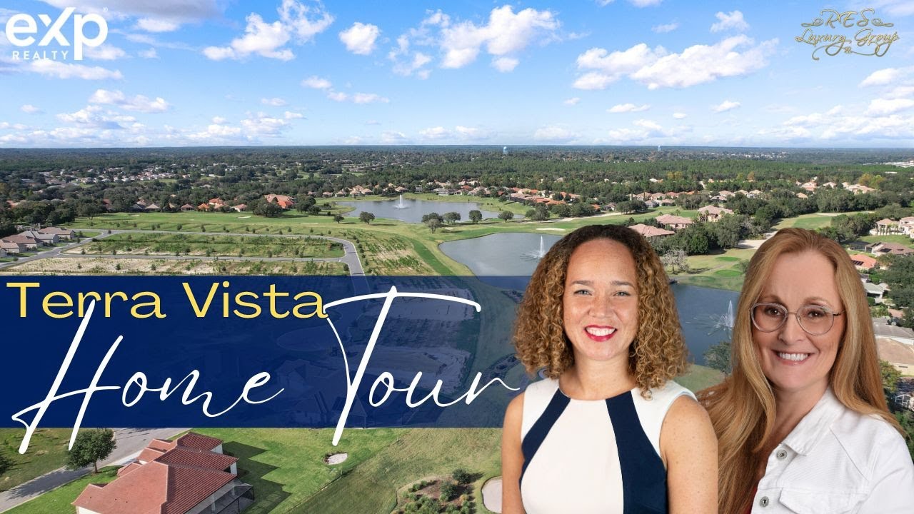 Terra Vista Home Tour gated community within the Villages of Citrus
