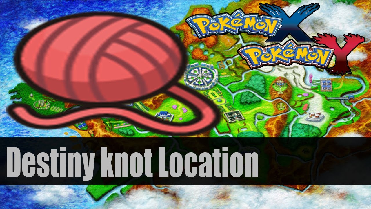 Pokemon X and Y - How To Get Destiny Knot