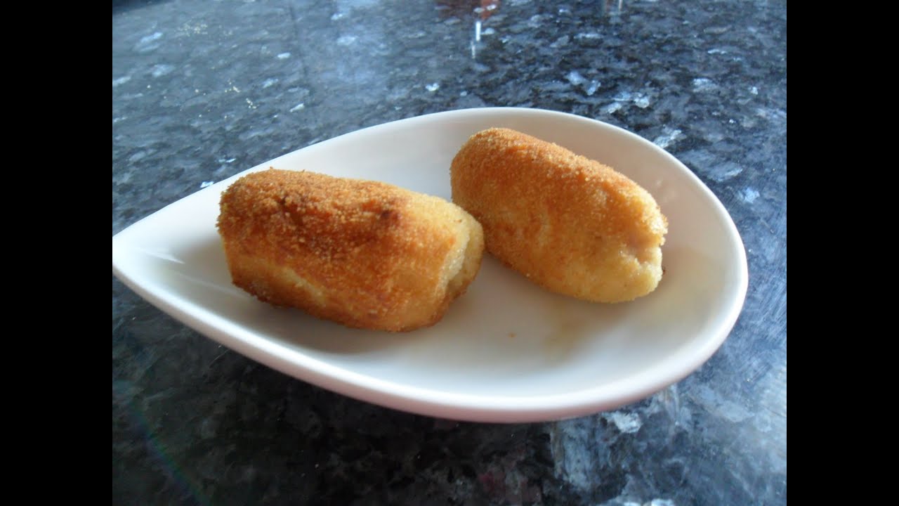 Croquetas de bonito o atun de lata ( bechamel en minuto y medio) YouTube