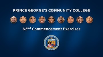 PGCC 62nd Virtual Commencement Exercises (2021)