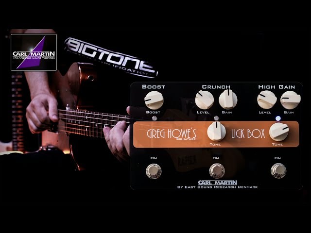 CARL MARTIN LICK BOX - Demo by Alberto Barrero - YouTube