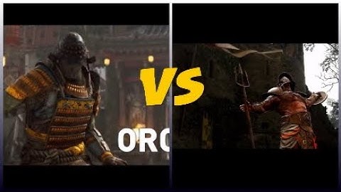 [For Honor]Orochi Vs Gladiator (Level 3 Bots)