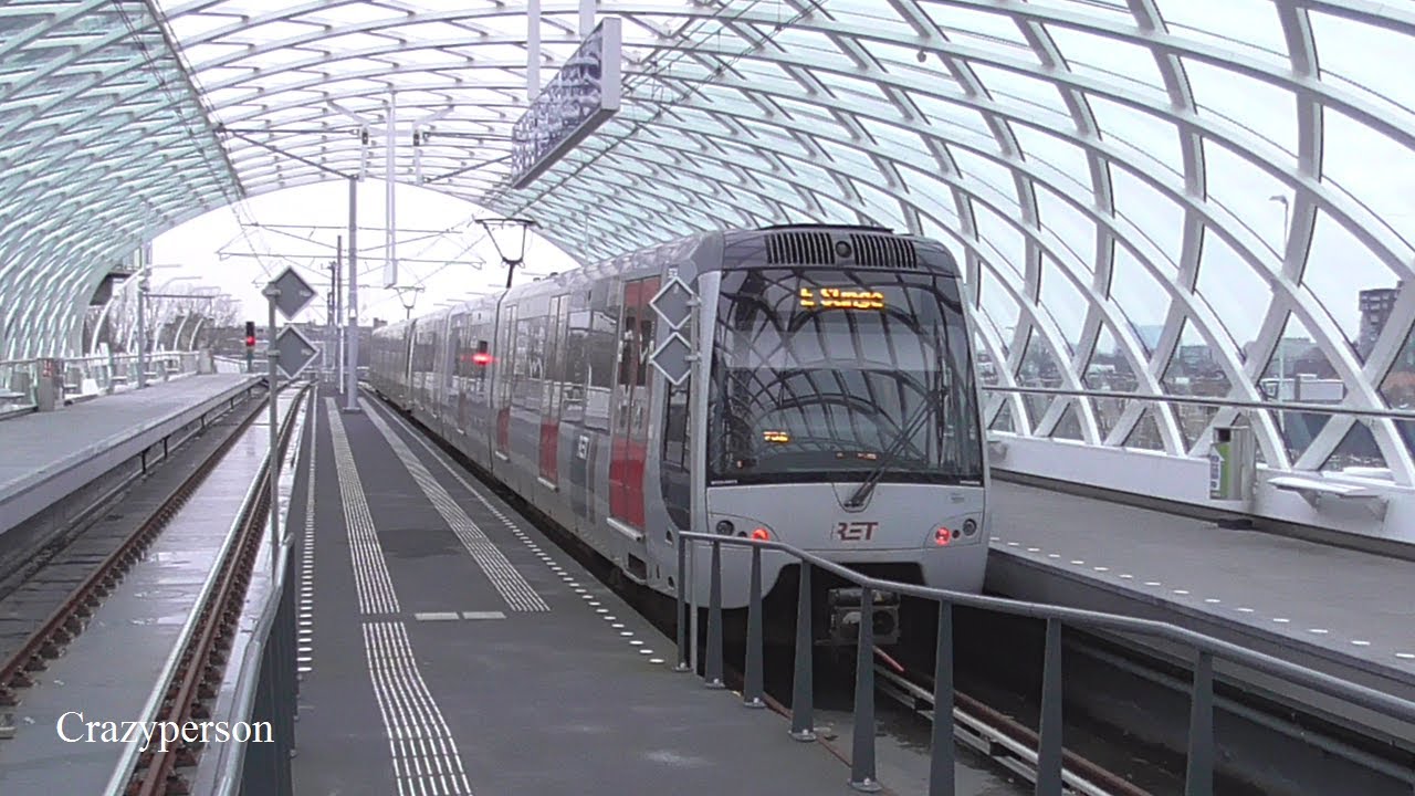 Metro Den Haag Rotterdam Centraal, RET RandstadRail Lijn E in 2019 YouTube Metro Den Haag Rotterdam Centraal, RET RandstadRail Lijn E in 2019 YouTube