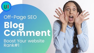 কিভাবে ব্লগ কমেন্ট করবেন? Blog Comment Bangla Tutorial 2021 | Seo।  link building - Unique IT