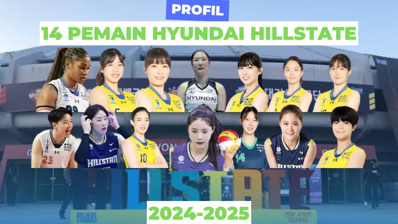 Diperkuat Ratu Joged Korea🇰🇷 Berikut Skuad Tim Voli Putri Hyundai ...