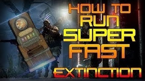 COD Ghost  Extinction   How to Run Super Fast in Extinction Medic, Feral Instincts, Comparison
