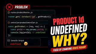Express.js req.params Undefined Real Reason!