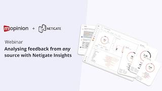 Analysing feedback from any source with Netigate Insights