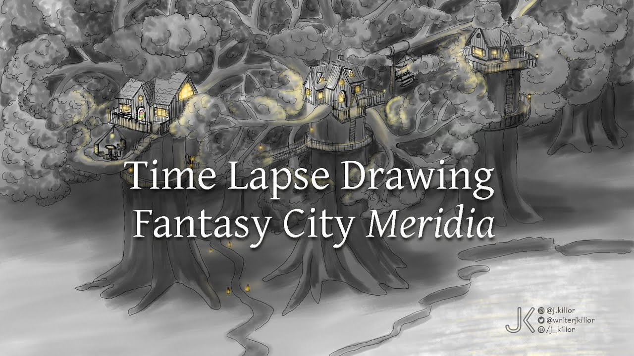 Digital Art Time Lapse - Zeitrafferzeichnung Meridia