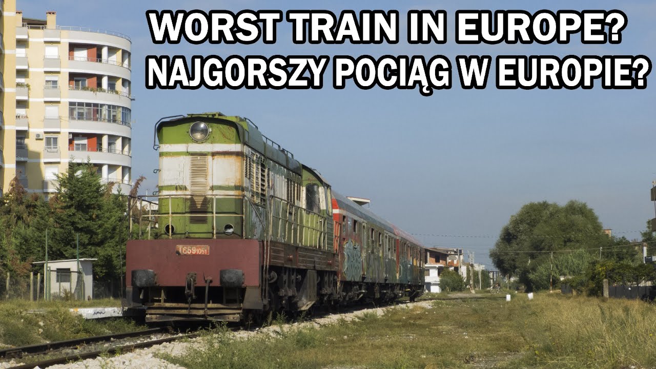 Железная дорога в Албании 2023