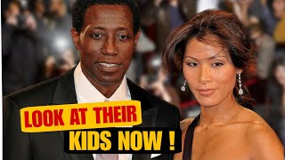 WESLEY SNIPES and NAKYUNG PARK love story. see how their 4 KIDS look today !!