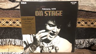 Elvis Presley Music On Vinyl February 1970 On Stage Limited Edition LP record. The King's Court