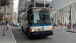 MTA New York City Bus 2008 MCI D4500CT Commuter Coach 2223 on Route SIM3c Express
