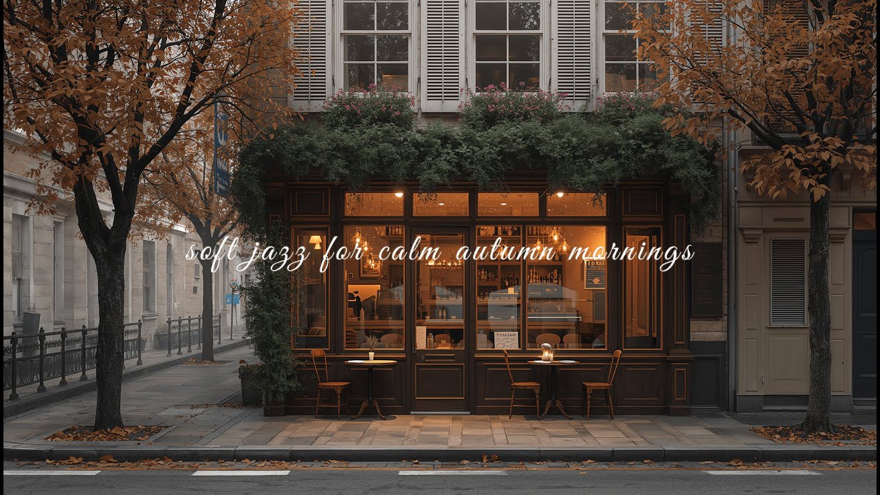 Amber Morning Coffee Jazz ☕ | Smooth Ballad Music for Calm Autumn Mornings