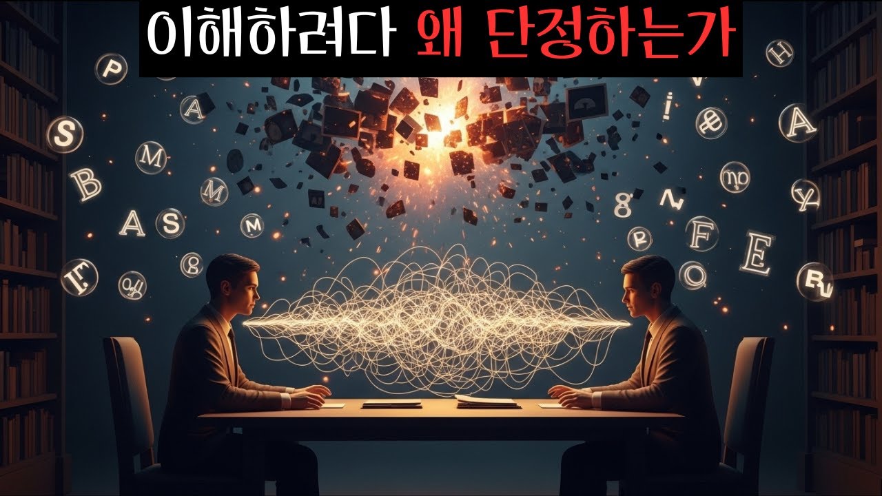 왜 우리는 타인을 이해하려 하면서도, 그를 '틀리다'고 단정하는가