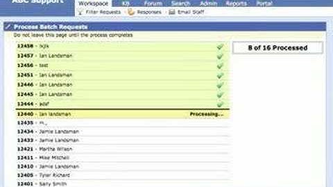 HelpSpot Batch Request Processing